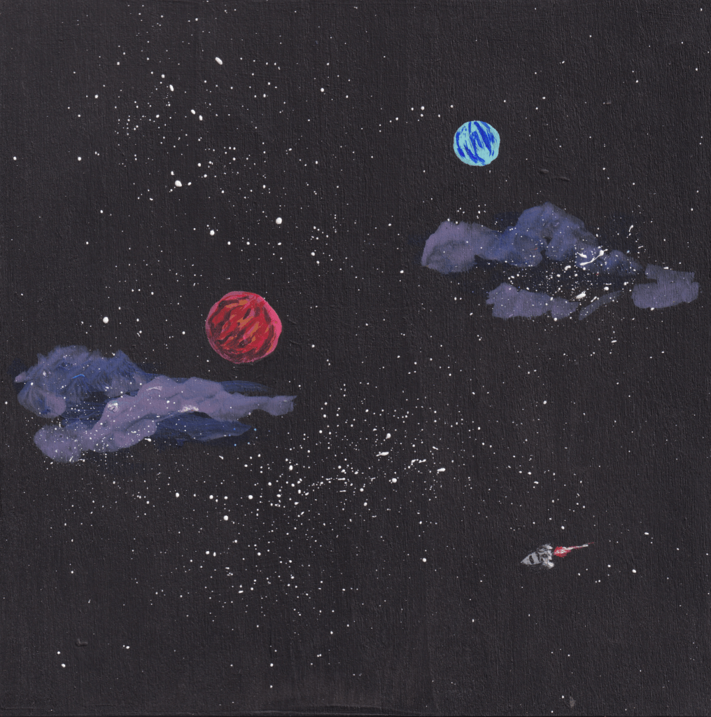 A little space painting.